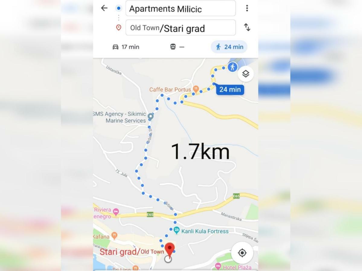 Apartments Milicic تْشيرسيك نوفي المظهر الخارجي الصورة
